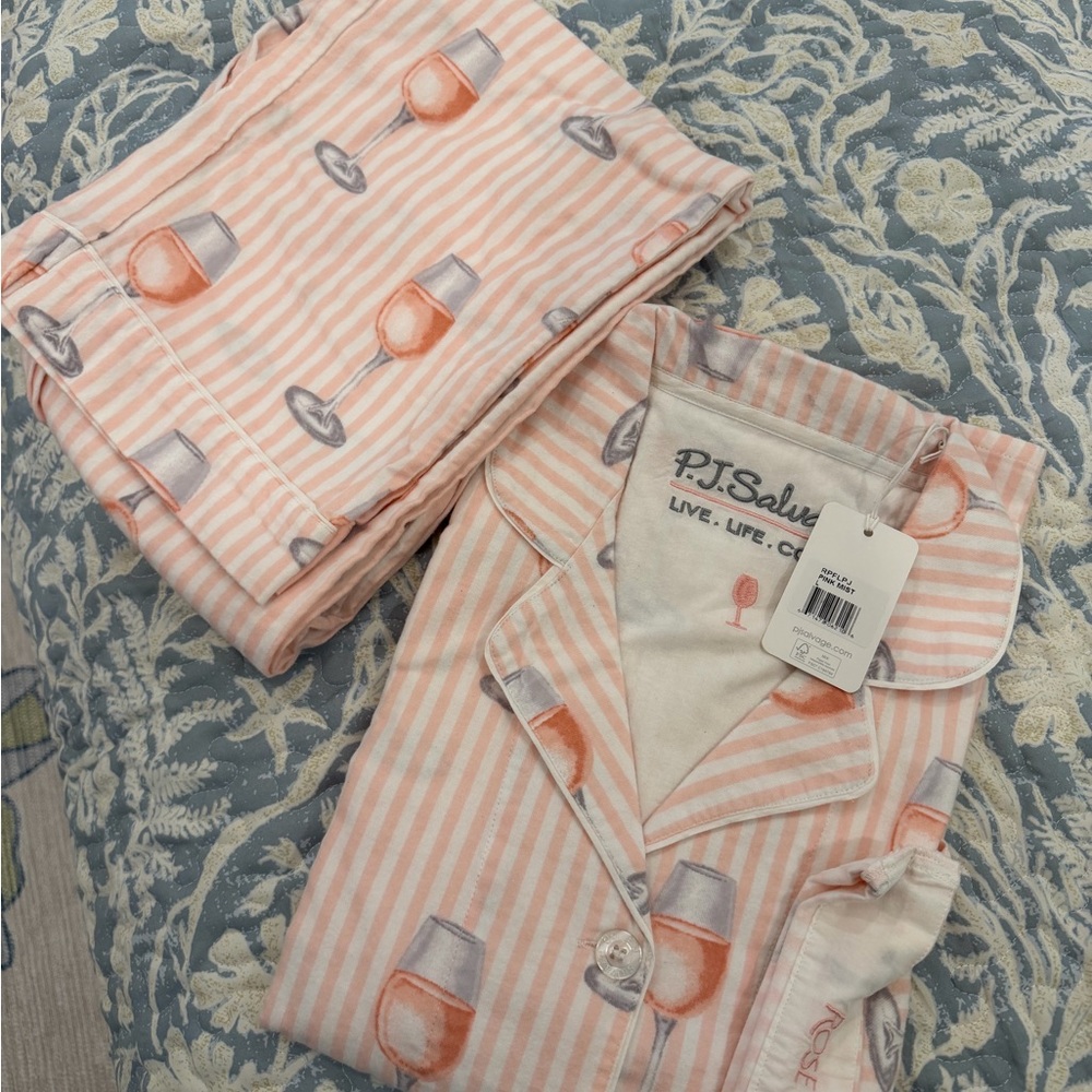 PJ Salvage Rosé All Day Pajamas
